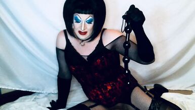 Daddy command Sissy Slut to use Anal Beads - 1 image