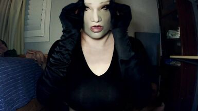 Bunny May Pt3! Female mask girl unmasks out of her bunny to double mask in May! - 6 image