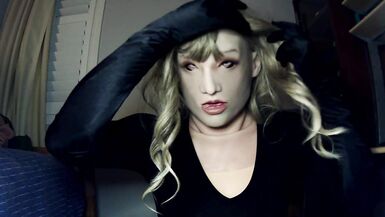 Bunny May Pt3! Female mask girl unmasks out of her bunny to double mask in May! - 9 image