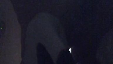 Astrid Apathy Public Cum in Sissy Pouch Panties and Condom - 7 image