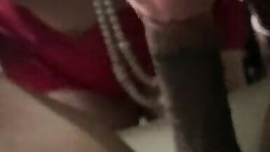 Trans sissy Michelle showing her goods to daddy - 15 image