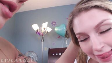 EvilAngel - Bunny Colby Takes Daisy Taylor's Big TS Dick - 11 image