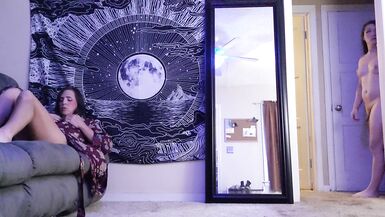 Trans girlfriends - Two hot trans stepsisters fuck each other in slow motion - 5 image