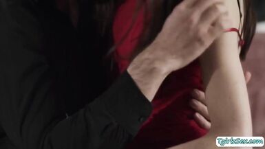 Wanna see a skinnt ts gets her small ass fuck with big cock - 3 image