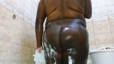 Showering my chubby body - 12 image