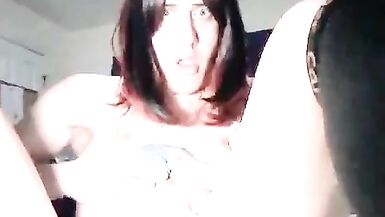 Ellie masturbates for hard cockanal - 10 image