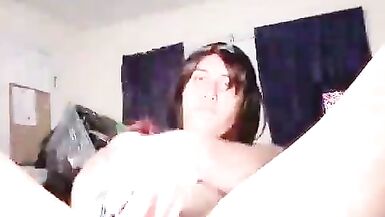 Ellie masturbates for hard cockanal - 13 image