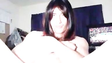 Ellie masturbates for hard cockanal - 9 image