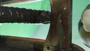 Mrs Samantha riding three Dildos on her Monkey Rocker fuck chair - 14 image