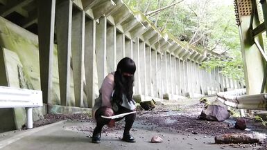 Masturbating and ejaculating on abandoned roads is my sexuality - 15 image