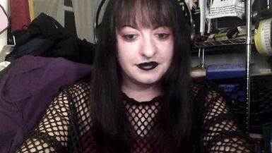 HOT Goth transgirl webcam chat - 5 image
