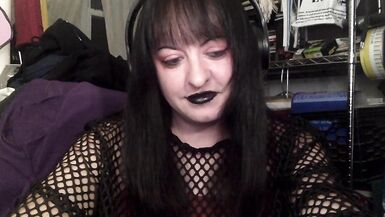 HOT Goth transgirl webcam chat - 6 image