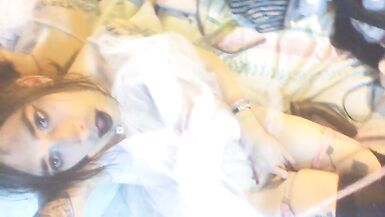 Pink Fairy Goth Femboy in Pink Tulle Masturbates and Reads Literature - 10 image