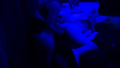 Nonbinary Punk Couple Fucks to Synthwave- 80's Themed Realistic Sex (WITH AFTERCARE) - 12 image