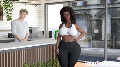 Horny trans MILF's handle interracial dick - 2 image