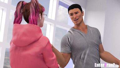 Naughty futa trans women give and take long dick - 8 image