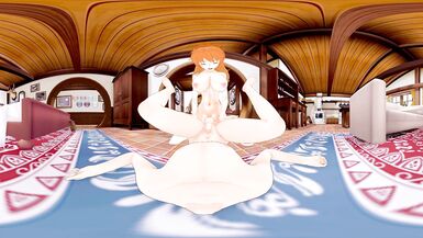 VR One Piece - FutaNami | Male taker pov - 6 image