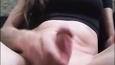 Slutty Cd Bella gets kinky outdoors with her pink boots - 10 image