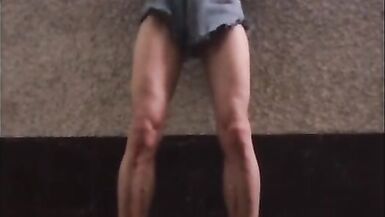 Slutty Cd Bella gets kinky outdoors with her pink boots - 4 image