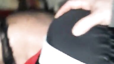 Piss drinking when he sucks and deepthroat on a hooded trans - 12 image