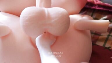 Yukiko and futa friends from mrlsexdoll fucks softly until they come - 14 image