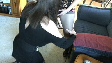 Horny femdom girl makes sevy suck & fuck - 1 image