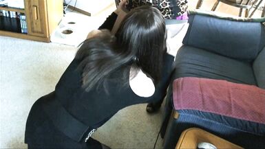 Horny femdom girl makes sevy suck & fuck - 3 image