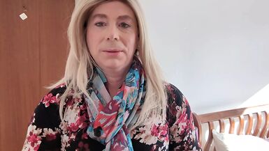 But plug, sexy lingerie, public play and a big, hard, cum - stroke and cum with me! - 1 image