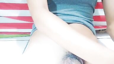 Shaving Time With Anal Plug - 5 image