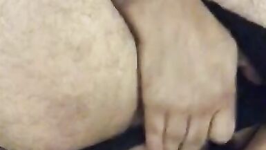 FTM bear chub playing in a jock - 14 image