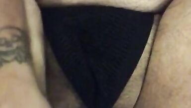 FTM bear chub playing in a jock - 7 image