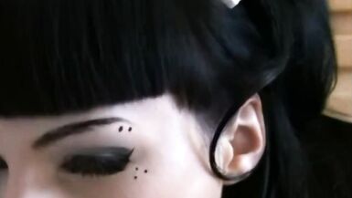 Gorgeous Shemale Solo Cumshots - 8 image