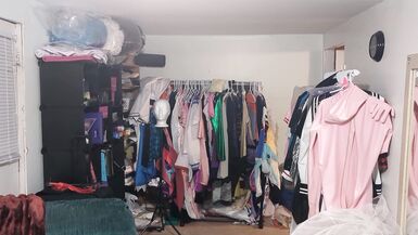 Kigurumi Layered Breathplay Cosplay Holographic pvc plastic dress - 6 image