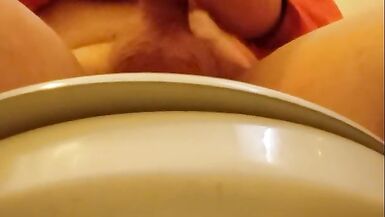 Redhead transgirl squirts after playing with her clit - 13 image