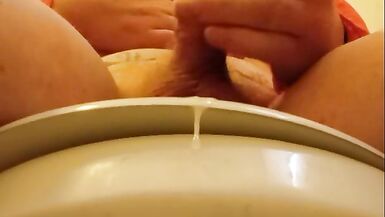 Redhead transgirl squirts after playing with her clit - 14 image