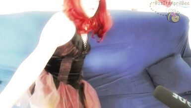 Spelling Jerk Off Game With April Bee - 3 image