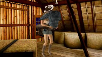 3D shemale with HUGE dick 2 - 5 image