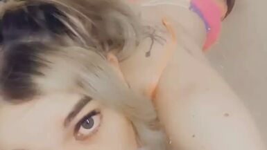 Beautiful Pretty in Pink babe