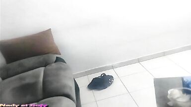 she puts a rosbub in my butt fucks me hard and cums on my panties - 5 image