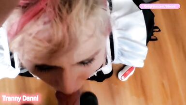 Sissy maid suck and fuck - 4 image