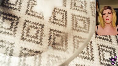 Huge Knotted Dildo Anal Orgasm & Cumswallow Jessica Bloom - 12 image