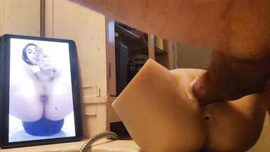 Just-4-You-13- CreamyFilling13- Sucking & Swallowing my Thick, Smelly Spunk from Alexa Scout's Gorgeous, Tight, Warm ASS-HOLE!!!. My Cock Dancing for Alexa Scout's ASS-HOLE!!..Once again, Alexa Scout's Ass-Hole had my Cock Spitting! - 14 image