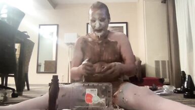sploshing phone sex with MsBrighton at enchantrixtease dot com - 5 image