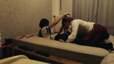 Two sissy have a fun night - 4 image