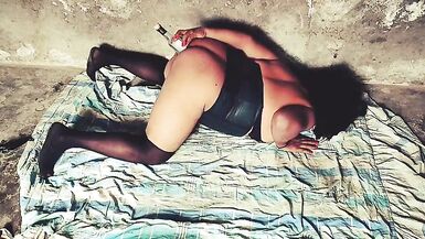 Shemale ELIZABETH in ritual of sex asshole insertions - 7 image