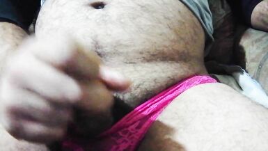 I cum in my red panties - 6 image