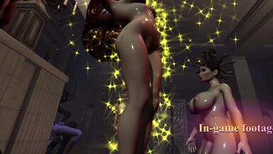 Citor3 3D VR Game: SFM Bondage thick huge tits huge ass futanari fucks male slave in horror porn - 15 image