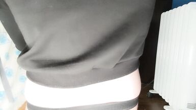 Puppy Femboy takes T-Rex cock