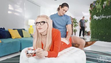 Trans Angels - Izzy Wilde Rides Pierce Paris's Dick After She Ignores Her BF Wanting Her Asshole - 2 image