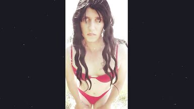 Annarios: Rather amateur outdoor stripper - 8 image